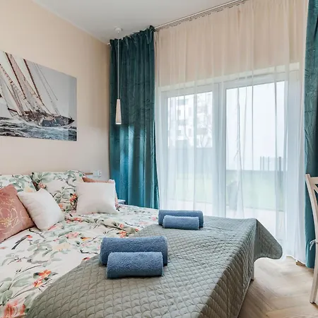 Daire Onshore Breeze By Aparo - Nowy Apartamentowiec, Ogrod, Taras, Ekspres Do Kawy, Bulwar Nadmorski, Plaza, Skwer Kosciuszki