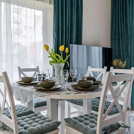Daire Onshore Breeze By Aparo - Nowy Apartamentowiec, Ogrod, Taras, Ekspres Do Kawy, Bulwar Nadmorski, Plaza, Skwer Kosciuszki Gdynia