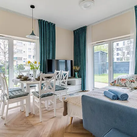 Apartment Onshore Breeze By Aparo - Nowy Apartamentowiec, Ogrod, Taras, Ekspres Do Kawy, Bulwar Nadmorski, Plaza, Skwer Kosciuszki