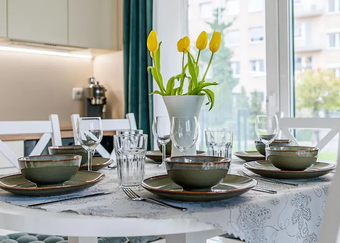 Onshore Breeze By Aparo - Nowy Apartamentowiec, Ogrod, Taras, Ekspres Do Kawy, Bulwar Nadmorski, Plaza, Skwer Kosciuszki شقة غدينيا