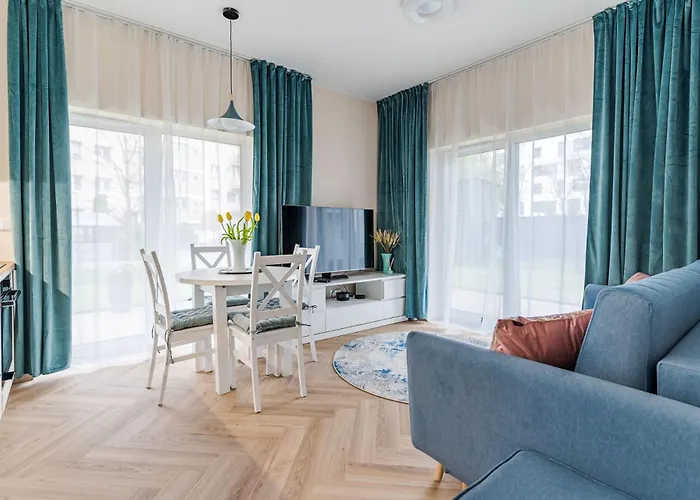 شقة Onshore Breeze By Aparo - Nowy Apartamentowiec, Ogrod, Taras, Ekspres Do Kawy, Bulwar Nadmorski, Plaza, Skwer Kosciuszki غدينيا